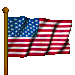 Waving USA Flag 3 - Animated