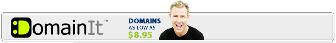 Search for your domain name